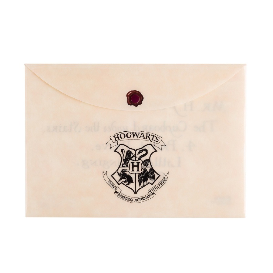 SOBRE PVC A4 C/BROCHE HORIZ.H.POTTER